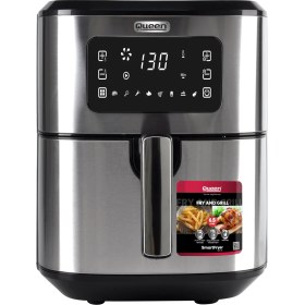 Resim Queen Smartfryer Xxl Airfryer 6,5lt Dokunmatik Yağsız Sıcak Hava Fritözü 