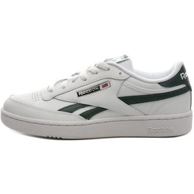 Resim Reebok Club C Revenge 100201198 Unisex Sneaker Ayakkabı Beyaz Yeşil 36-45 Beyaz - Yeşil 