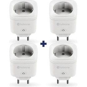 Resim Özbience 4’lü Wi-Fi Akıllı Priz Seti, Enerji Izleme ve Çocuk Kilidi ile Kolay Kontrol 