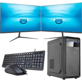 Resim Rowork RKT660952 i7-14700 8 GB 240 GB SSD Çift 21.5" Free Dos Masaüstü Bilgisayar 