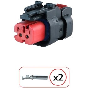 Resim Erkek Konnektör 2 Pin Kablosuz 