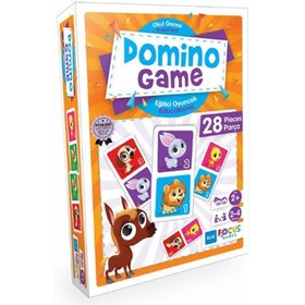 Resim Blue Focus Domino Game - Puzzle 28 Parça 