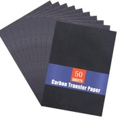 Resim Karbon Kağıdı Karbon Kağıdı İzleme Grafit Transfer Kağıdı - 30 Yaprak Grafit Kağıdı İzleme Kağıdı Ahşap Tuval Kumaş Üzerine Desen Sanatçı Mektubu Eskiz A4 Boyutu 21.59 X 27.94 cm 