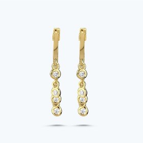 Resim Altınbaş Altınbaş Pırlanta Sallantılı Küpe 