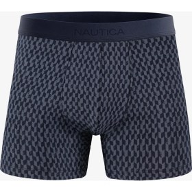 Resim Nautica Erkek Lacivert Slim Fit Desenli Boxer X65005T.4NV 