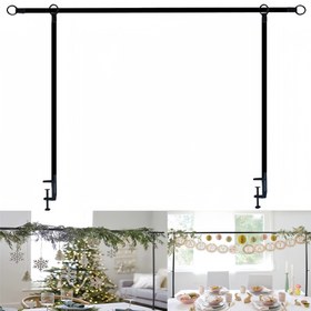 Resim 79,25 cm - 259,08 cm Ayarlanabilir Masa Kemer Standı Klipsli - Bohem Metal Dekorasyon Düğünler, Doğum Günleri, Cadılar Bayramı, Noel İçin - Elektriksiz, İç Mekan/Dış Mekan Parti Süslemesi 