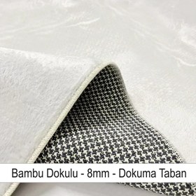 Resim HV349 Seksekli Yıldızlı Renkli Çocuk Oyun Halısı - Yumuşak, Kolay Temizlenebilir, 3 Kalite Seçeneği - 175cm Yuvarlak / Bambu Dokulu - Pamuk Dokuma Taban 