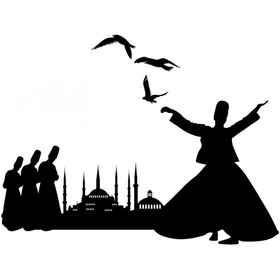 Resim Genel Markalar Semazen Sticker 20 X 16 Cm 