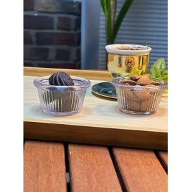 Resim CetKing Reçellik ve Kahve Yanı Kasesi,sosluk,sunumluk Mini 6lı (Siyah) 