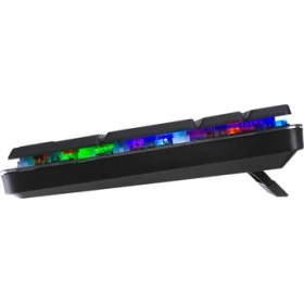 Resim Rampage Granıte Pro Siyah/gri Low Profile Blue Swıtch Q Rainbow Mekanik Gaming Oyuncu Klavye 