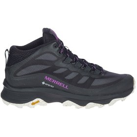 Resim Merrell Moab Speed Mid GORE-TEX Kadın Outdoor Siyah 