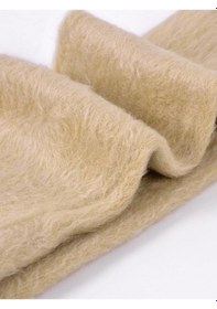 Resim Lüx Wood Kadın İçi Peluşlu Kalın Termal Çorap Kışlık Polar İçi Sıcak Tutucu Soket Çorap Bej - Ten 