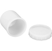 Resim Geeroyoo Boya Sprey Tabancası Aksesuarı: 15mm Dahili Vida Açılı Kapaklı Plastik+paslanmaz Çelik 125ml Boya Kavanozu 