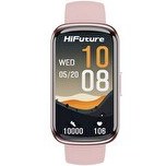 Resim HiFuture EVO2 Bluetooth 5.2 1.47" Su Geçirmez Nabız Takibli Spor Modlu Pembe Akıllı Bileklik 