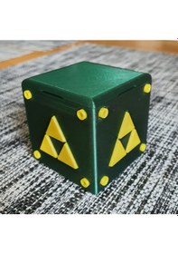 Resim Opencart Zelda Triforce Switch Kartuş Kılıfı Sadece Plastik Aparattır 