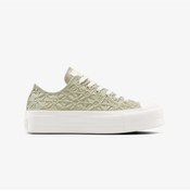 Resim Converse Chuck Taylor All Star Lıft İft Kadın Haki Sneaker A13524c Haki 