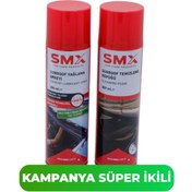 Resim SMX Sunroof Temizleme Köpüğü 300 mL + Yağlama Spreyi 300 mL. 