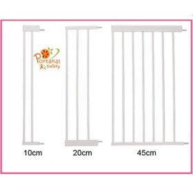 Resim Portakal Safety Çocuk Güvenlik Kapısı Uzatma Parçası 20 CM 