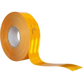 Resim Kayalar Trafik Reflektif Bant 5cm x 50METRE Reflektör Bant Tüvtürk Uyumlu Geri Yansıtıcı Bant 