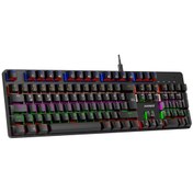 Resim Everest Kb-mk1 Lumos Siyah Usb Rainbow Aydınlatmalı Red Switch Full Anti-ghosting Mekanik Gaming Oyuncu Klavye 