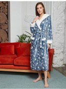 Resim Siti Teks Ev Tipi Bornozlu Bornoz 52462097 Grayish-blue 