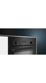 Resim Siemens IQ100 HB012FBB1T Siyah Ankastre Fırın 