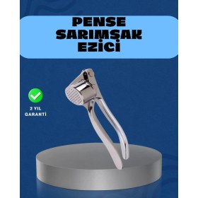 Resim Mutfak Sarımsak Ezici Kaymaz Saplı Güçlü Mekanizma 