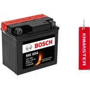 Resim Bosch YTX5L-BS Motosiklet Aküsü + KNMASTER ANAHTARLIK uyumlu 