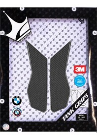 Resim Bmw Gs1300 2025 İle Uyumlu Kaydırmaz 6d Karbon 6 Parça Tank Pad Seti Gc65 KARBON 