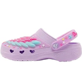Resim Skechers Sweetheart Kız Çocuk Mor Sandalet 