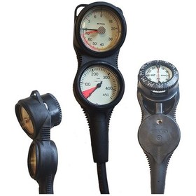 Resim Kraken Gösterge Konsol Üçlü Bıglıne 63 Mm Ayarlı 