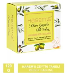 Resim Harem's Zeytin Taneli Bebek Sabunu 120 G 