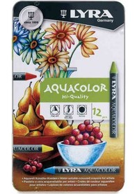 Resim Lyra Aquacolor Sulandırılabilir Pastel Boya 12 Renk N11.4651 