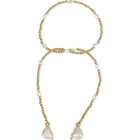 Resim Gold Line Altın Kaplama Zirkon Taşlı Çanta Süsü - WrapCharm (Bag Charm) | Happyangels 
