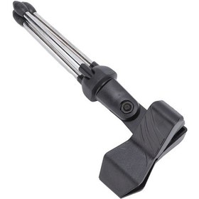 Resim Ruicoo Masaüstü Mikrofon Tutucu, Metal Triangular Stand, 180 Derece Ayar, Katlanabilir, Ev Toplantı Podkast İçin 