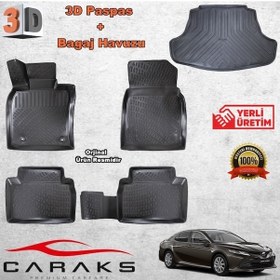 Resim Camry 3D Havuzlu Paspas+Bagaj Havuzu 2019 Sonrası N11.16325 