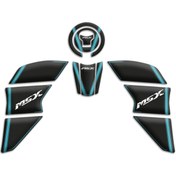 Resim MOTOSEPETİM HONDA MSX TANK PAD SET (2014/2022) UYUMLU 04 