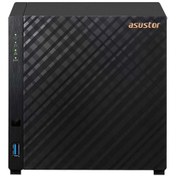 Resim Asustor AS1104T ( RTD1296 İşlemci 1GB RAM 4 HDD Yuvalı 2.5GbE USB 3.2 ) Nas Cihazı 