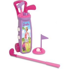 Resim Barbie Golf Arabası - Golf Seti - Bahçe Oyuncakları - Golf Oyuncakları 