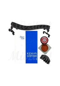 Resim Stromberg Keman Yastığı 4/4 + Ömercan 1 + Kauçuk Keman Susturucusu + Reçine 