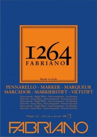 Resim Fabriano 1264 Marker Paper Blok Marker Defteri 70 G A3 100 Yapr 