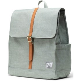 Resim Herschel City Backpack Sırt Çantası 11376-06569-os Iceberg Green Crosshatch Buz Yeşili 