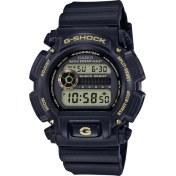 Resim Casio G-Shock Dijital Erkek Kol Saati 20 Bar Suya Dayanıklı Siyah Kordon ve Kasa 