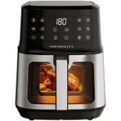 Resim TAOTRONICS TT-AF011 5 Litre 8 İşlevli 1200W Dokunmatik Camlı Air Fryer Taotronics