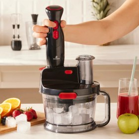 Resim Karaca Mutfak Robotu 1,5 L Geniş Hazne, Turbo Fonksiyonlu 2000 W Güçlü Motor Siyah 