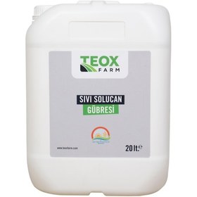 Resim Teoxfarm Kırmızı Kaliforniya Sıvı Solucan Gübresi 20 L 