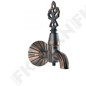 Resim Fkn Lüx Klasik Bakır Eskitme Osmanlı Musluk 