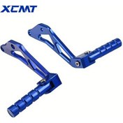 Resim Wangxi Segway X260 X160 Ve Sur Ron Light Bee İçin Mavi Yolcu Ayak Pedalları 