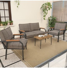 Resim Mygusi Hayal Oturma Takımı Sehpalı Cappucino 