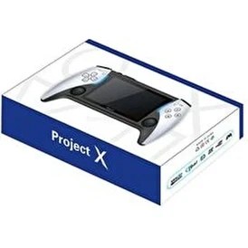 Resim Project x 4.3inç IPS Hd Ekran Uyumlu 10000 Oyunlu Hdmı Çıkış Retro Arcade Oyun Konsolu 